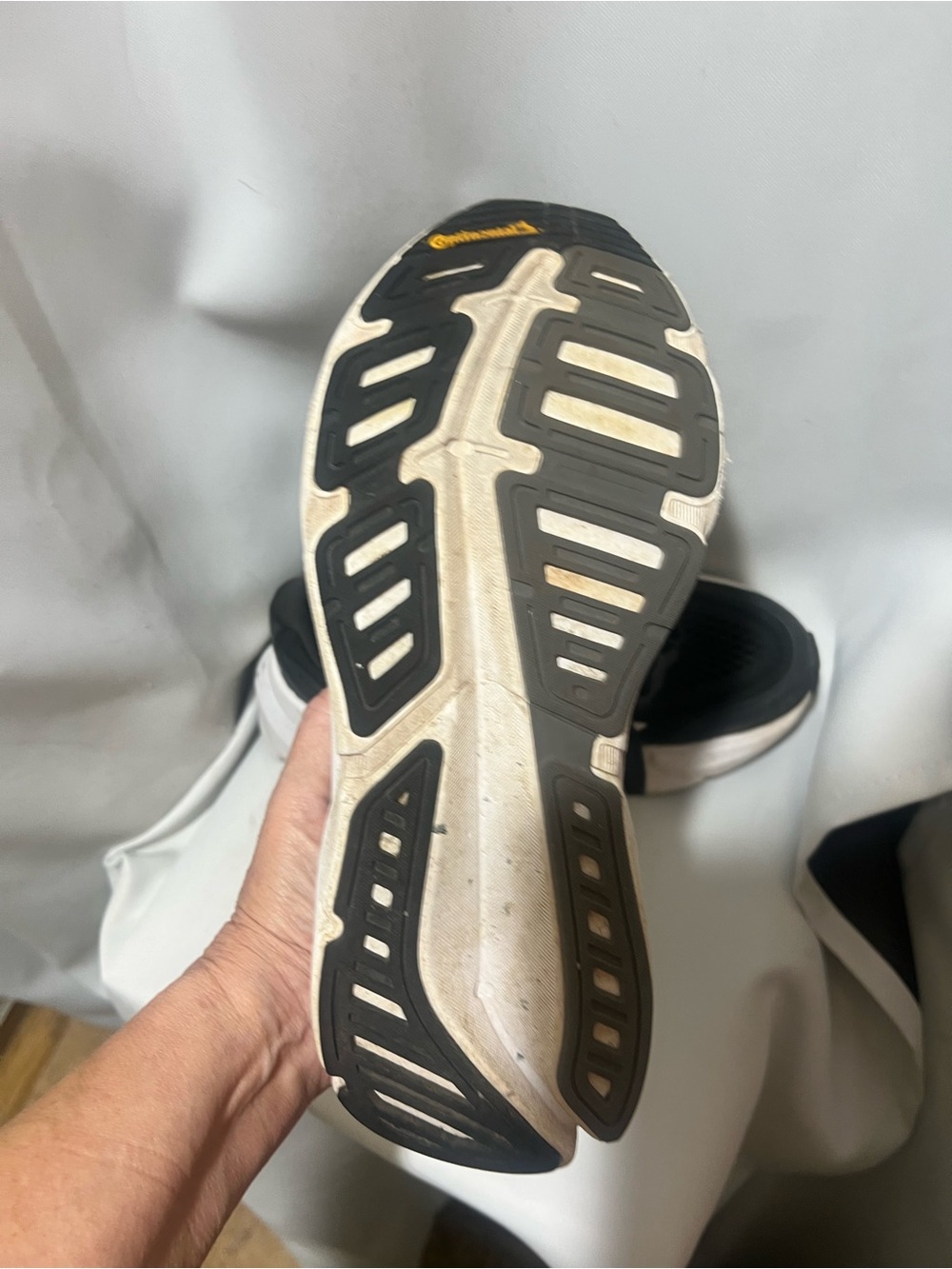 Adidas Adistar Running Shoe Women’s Black White Cushioned Road Running Sneakers - Picture 5 of 8